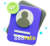 Tornar-se um membro do 888rato é muito simples